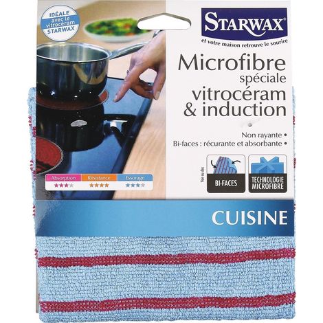 Microfibra Especial para Vitrocerámica e Inducción 30 x 30