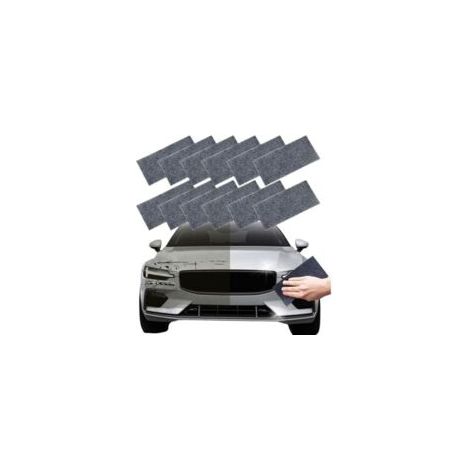 12er-Pack Nano-Glitzer-Autokratzertücher, Premium-Qualität Nano-Autokratzertücher - Crezuo
