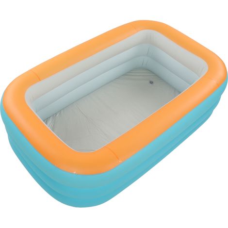 Piscine gonflable pliable pour enfants, 3 couches, pour jardin extérieur, 1,5 m / 5 pieds (1/5)