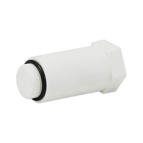 Baustopfen-Kunststoff weiß 3/4''