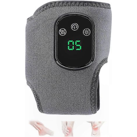 Coussin Massage Pieds Chauffant et Vibrant, Appareil de Massage pour Jambes et Plantes des Pieds, Usage Domicile Bureau Voyage, Relaxation Musculaire (1/5)