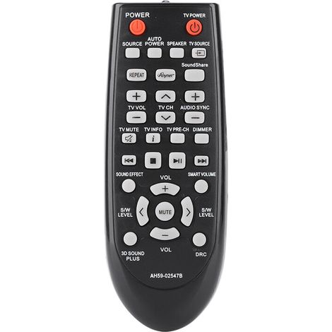 Télécommande de remplacement pour barre de son Samsung AH59-02547B (1/5)