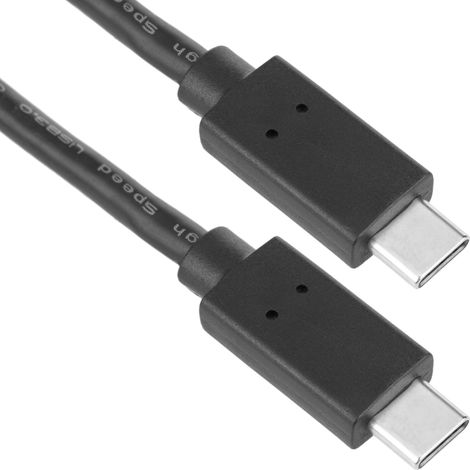 BeMatik - Câble USB Type C 3.1 Gen 1 Mâle à Mâle 5Gbps 3m (1/5)