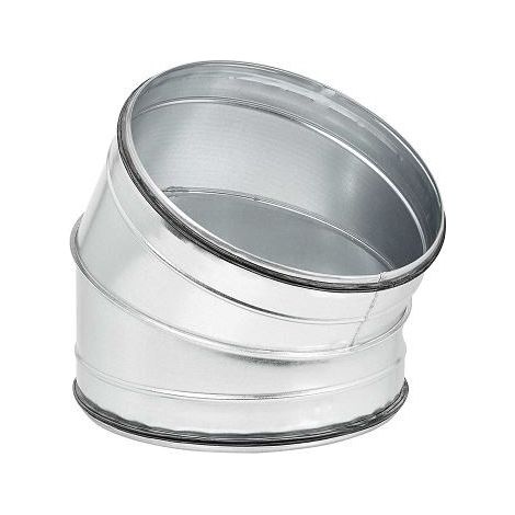 Coude 30° mâle/mâle acier galvanisé à joints, classe C, D 560 mm S&P (UNELVENT) 866665