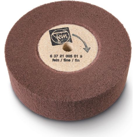 FEIN Lamellenschleifrad, Ø 150 mm, Bohrung 14 mm, für feinen Bürstenstrich, Satinierfinish (1/2)