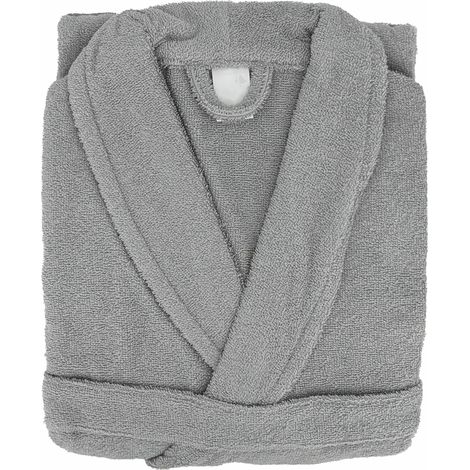 Peignoir de bain ALPHA col châle XL