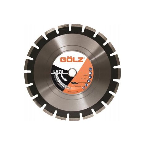 GÖLZ - Disque diamant LA75, coupe à sec ou à eau - pour découpeuse - ø 300 mm / alésage 20 mm (1/5)