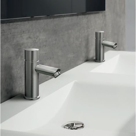 lino SofTouch Standarmatur Selbs. mit Mischung, Edelstahl