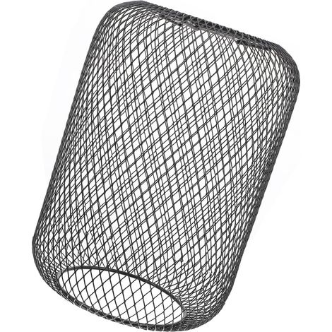 Abat-jour de Lustre en Fer Noir, Cage Métallique Géométrique (1/5)