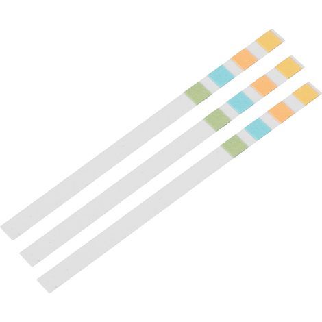 100 Bandelettes Réactives PH - Test Rapide et Fiable pour Urine, Salive et Autres Liquides - Usage Simple et Efficace (1/5)