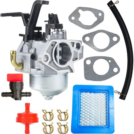 Vergaser-Reparatursatz für Troy-Bilt 6250/8500W Generator – Kompatibel mit Briggs & Stratton 592929, 030594A, 030594 – Komplettset mit Filtern, Zündkerze und Ölsensor – Lovez