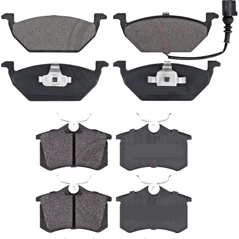 KIT PASTIGLIE FRENO ANTERIORI E POSTERIORI compatibile con VW PASSAT B8 (3G2,CB2) / PASTIGLIE FRENANTI AUTO OEM P 85 131  P 85 126  P 85 147,P 85 124 / SOSTITUZIONE DIRETTA / BASSA POLVERE / SILENZIOS