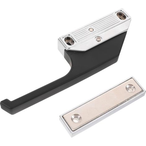 Poignée de Porte Magnétique en Alliage de Zinc Grip Confortable et Résistance Haute Température pour Armoire et Panneau de Congélateur, Usage Domestique et Commercial (1/5)