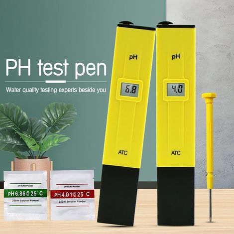 Testeur de pH numérique haute précision pour aquarium - Écran LCD, mesure de qualité d'eau, testeur portatif (1/5)