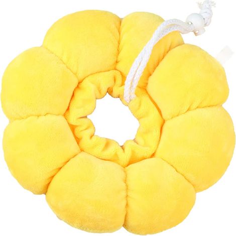 Haustier-Erholungshalsband, verstellbares Tierschutzhalsband, weiches Anti-Biss-Halsband für Hunde und Katzen (17–27 cm) (1/5)