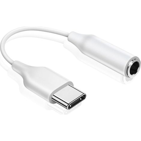 Adaptateur USB-C vers prise jack 3,5 mm, adaptateur casque USB-C, adaptateur audio USB Type-C vers auxiliaire, compatible avec iPhone 17/16/15, iPad, Samsung Galaxy S25, S24, S23, A56, A16, Google Pix (1/5)