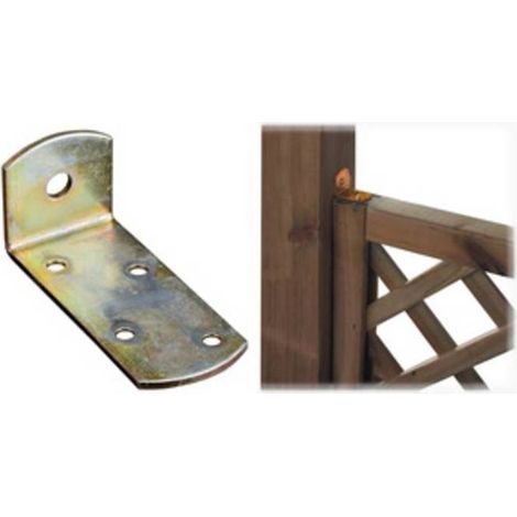 50 x PIASTRA 732 ANGOLARE PANNELLI ACC TROP 30X30X70 MM