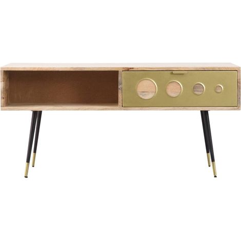 Table basse en bois de manguier Cactus (1/5)