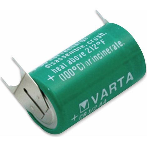 VARTA Lithium-Batterie CR 1/2AA-SLF, Print 2/1++/-, 3 V-, 950 mAh