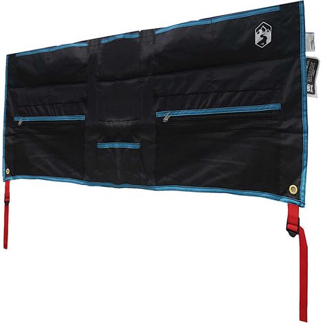 Sac de rangement avec stockage Noir et Bleu 98 x 47 cm oxford (1/5)