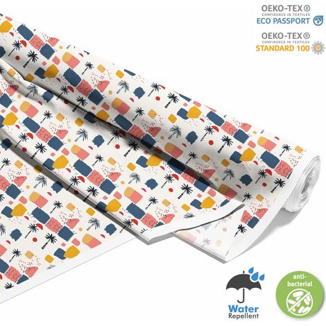 TESSUTI DECORATIVI PER ESTERNI OXFORD - motivo estivo DX9288 (1/5)