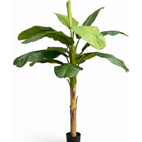 240cm Artificial Large Banana Tree with 13 Leaves (1/5)