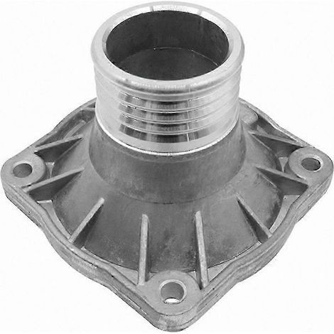 Pièces de rechange pour boîtiers de thermostat en aluminium compatibles avec les systèmes de refroidissement automobiles, adaptées aux modèles E32, E34, E38, E31, 530i et 740i.