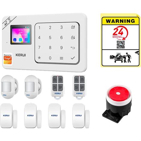 Système d'alarme, connectivité sans fil 4G, intégration d'application intelligente, kit d'alarme 2, Prise EU (1/2)