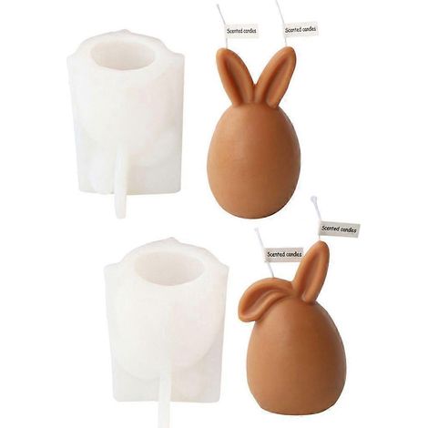 Moule à bougie mignon, moule en silicone à faire soi-même, cylindres en silicone, moules à bougie en silicone