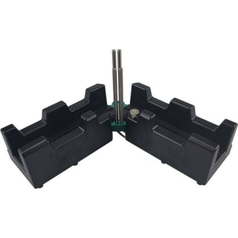 Fausse Equerre et Boite à Onglets - Produit 2 en 1 pour des Plinthes Précises - Angles de 85 à 180° (1/5)