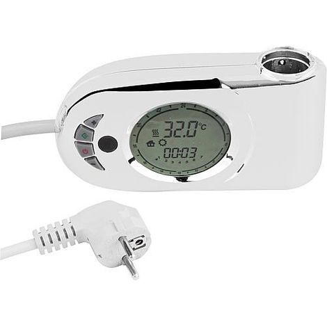 Regulation de temperature INFRA pour radiateur SdB max 2000W , blanc (1/2)