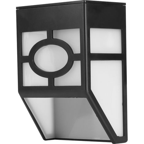 Applique murale solaire rétro populaire transfrontalière, lampe de fenêtre solaire LED, applique murale extérieure résistante à la pluie, 1 lampe de fenêtre LED avec lumière colorée (1/5)