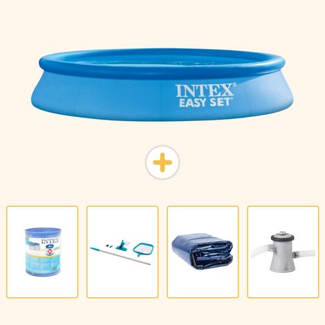 Intex Piscine Easy Set Ronde - 305x61 cm - 5-pièces  S20 (1/5)