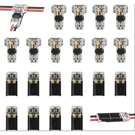 Connecteurs Rapides Électriques Étanches D2 T2 2 Broches, 10 Paires Connecteur Etanche 2 Fils 12V Câbles Automobiles, Connecteur Rapide Electrique Raccord Electrique Véhicules (1/5)