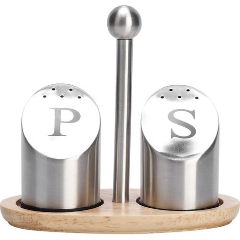 Set de pots à épices cuisine, bouteilles assaisonnement poivre, boîte condiments organisateur (1/5)