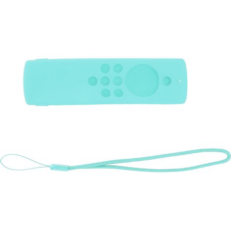 Étui de protection en silicone pour télécommande Fire TV Stick Lite, lavable et antichoc, vert menthe. (1/5)