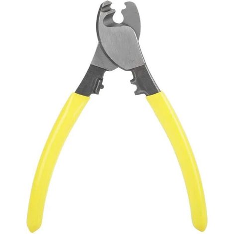 RT-22 6 Pince Coupe-Câble en Acier au Chrome Vanadium Pince Coupante Pince Coupante électricien Outil de Coupe à la Main pour Fil électrique Cuivre (1/5)