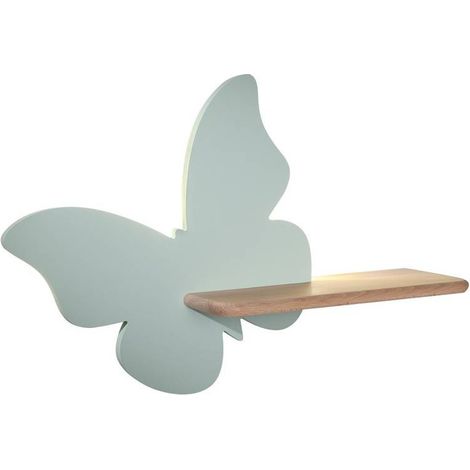 Applique Candellux Butterfly verde legno LED 4W 4000K (1/3)