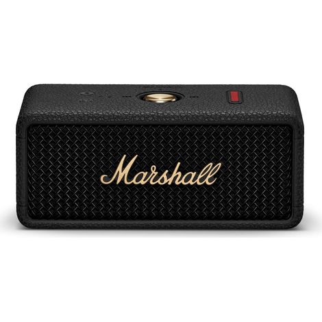 Enceinte Bluetooth portable et étanche Emberton III – Noir et laiton (1/5)