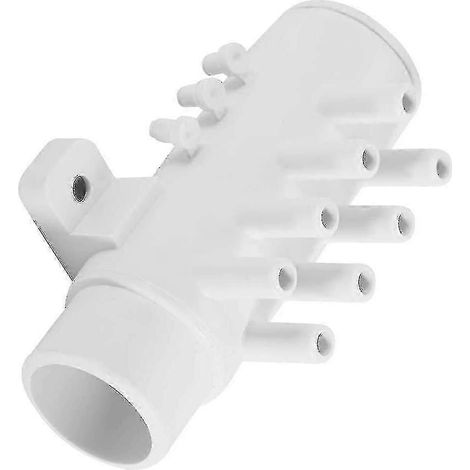 Collecteur de tuyauterie d'eau, raccord de dérivation pour tuyau d'eau en PVC pour spa et jacuzzi à 8 ports (1/4)