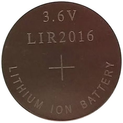 Pile bouton LIR2016 RS PRO, 3.7V, 20mm ( Prix pour 1 )