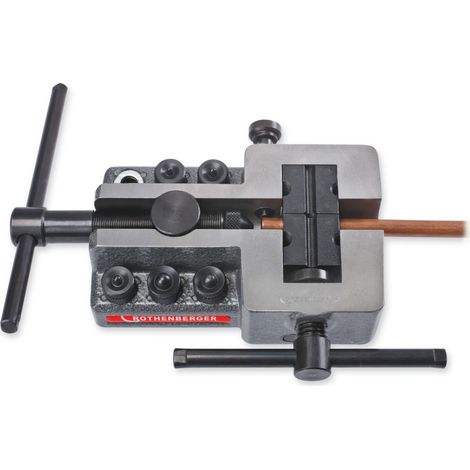 ROTHENBERGER Prensa de abocardado doble DB 10-Set, 4,75-10mm - 26013
