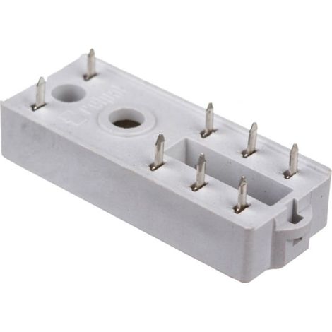 Support de relais RM84, RM85, RM87L, RM87P pour circuit imprimé PW80 592066