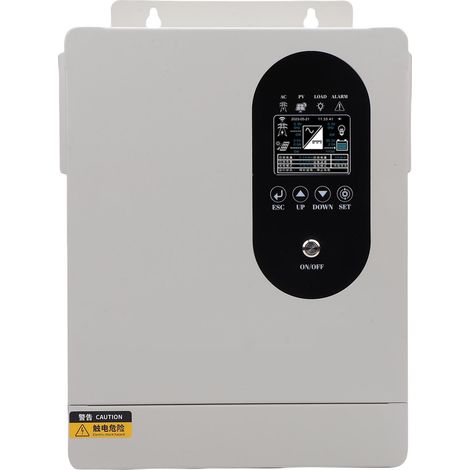 Onduleur solaire 1600 W intégré 60 A MPPT contrôleur onde sinusoïdale pure WiFi chargeur hybride 12 V DC (SP1216)