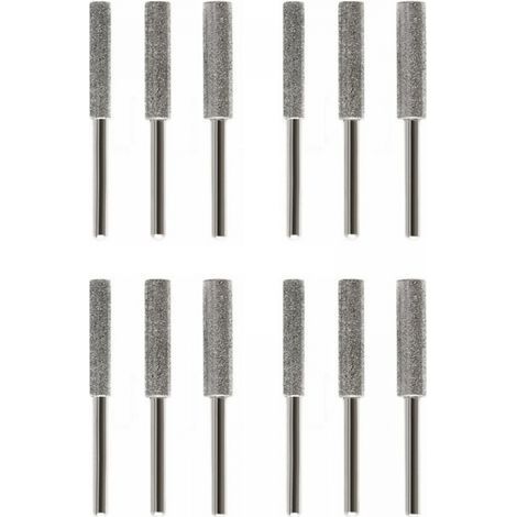 BRAVIX Lot de 20 Meules d'Affutage et AiguisageChaine Tronçonneuse 4 mm, (1/5)