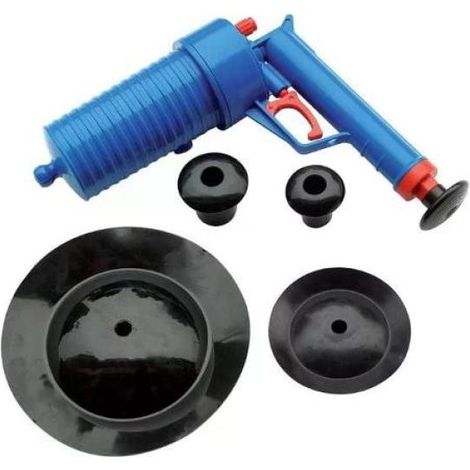 Desatascador de fregadero de aire comprimido hydro-bric con cuatro adaptadores - scaacc0142st