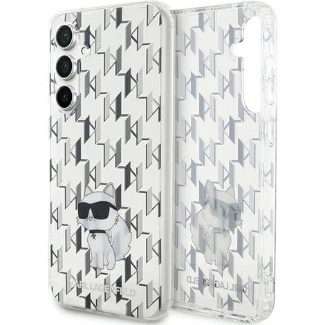 Karl Lagerfeld KLHCS23FEHNCMKLT S23 FES711 transparentes Hartschalenetui Monogram Choupette (1/5)