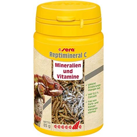 Sera Reptilmineral C - Confezione 85 Gr - (1/4)