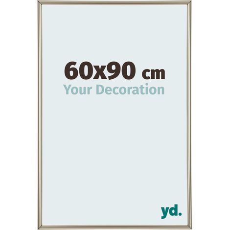 yd. - Cadre photo 60x90 - Champagne - Plastique - Annecy