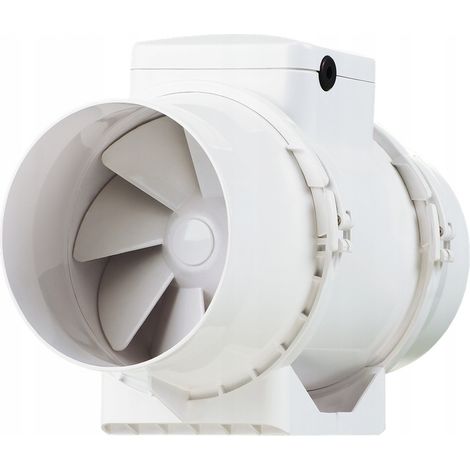 Ventilador de conducto de flujo mixto de 160 mm, estándar TT160 (1/4)